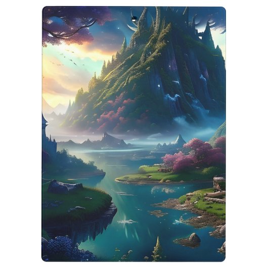 Landschaft Vier Klemmbrett (Rückseite)