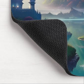 Landschaft Vier Mousepad (Ecke)