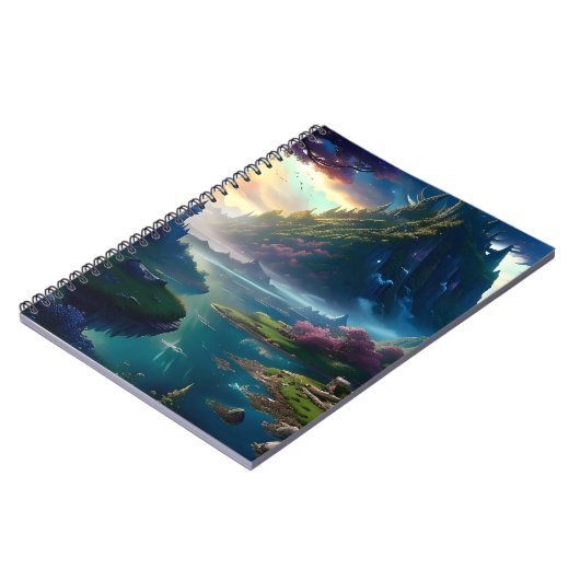 Landschaft Vier Notizblock (Linke Seite)