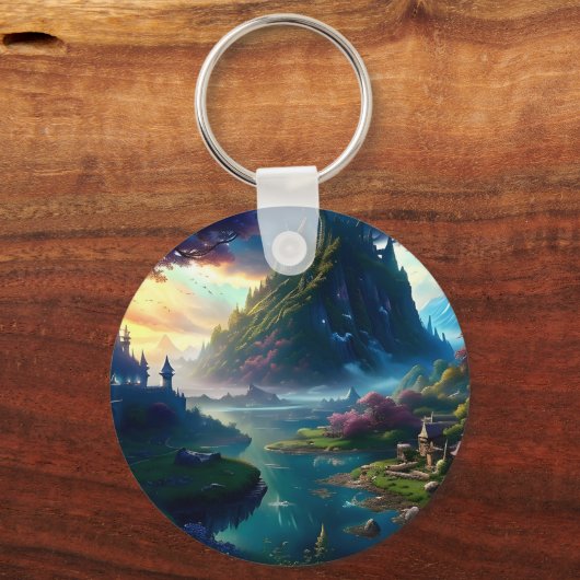 Landschaft Vier Schlüsselanhänger (Vorderseite)