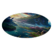 Landschaft Vier Schneidebrett (Ecke)