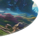 Landschaft Vier Schneidebrett (Ecke)