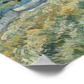 Landschaft Vincent Van Gogh Reisen Vintage Kunst Poster (Ecke)