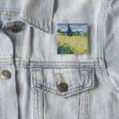 Landschaft Vincent van Goghs | mit grünem Mais, Button (Beispiel)