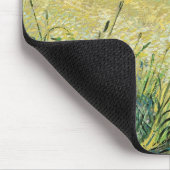 Landschaft Vincent van Goghs | mit grünem Mais, Mousepad (Ecke)