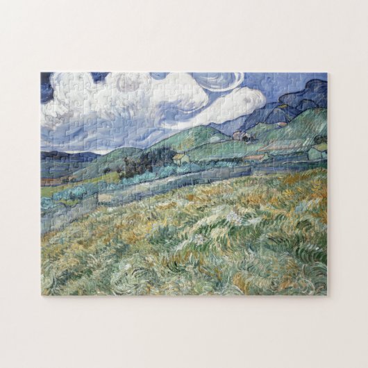 Landschaft vom Heiligen-Remy durch Vincent van Puzzle (Horizontal)