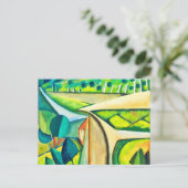 Landschaft von Amadeo de Souza-Cardoso Postkarte (Stehend Vorderseite)