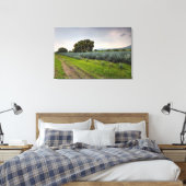 Landschaft von Blue Agave Leinwanddruck (Insitu (Schlafzimmer))