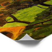 Landschaft Von Bretagne durch Paul Gauguin Poster (Ecke)