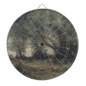 Landschaft (von Camille Corot) Dartscheibe (vorne)