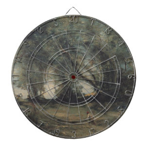 Landschaft (von Camille Corot) Dartscheibe