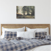 Landschaft (von Camille Corot) Leinwanddruck (Insitu (Schlafzimmer))