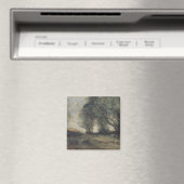 Landschaft (von Camille Corot) Magnet (In Situ (Geschirrspüler))