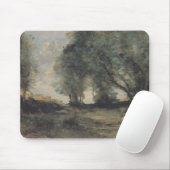 Landschaft (von Camille Corot) Mousepad (Mit Mouse)