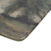 Landschaft (von Camille Corot) Schneidebrett (Ecke)