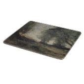 Landschaft (von Camille Corot) Schneidebrett (Ecke)