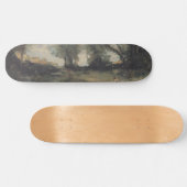 Landschaft (von Camille Corot) Skateboard (Horizontal)