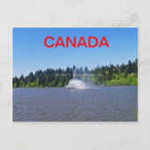Landschaft von Canada Postkarte (Vorderseite)
