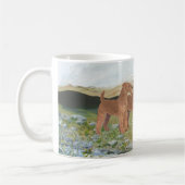 Landschaft von Connemara Kaffeetasse (Links)