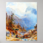 Landschaft von Edward Theodore Compton Poster (Vorne)