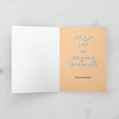 Landschaft von Eichen und Freunden mit tiefem Beil Karte (Innenseite)