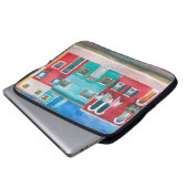 Landschaft von Italien Laptopschutzhülle (Vorne Knopf)