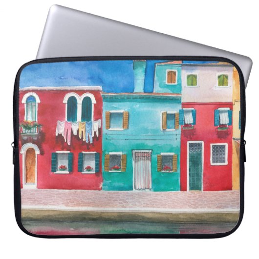 Landschaft von Italien Laptopschutzhülle (Vorderseite)