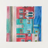 Landschaft von Italien Wandteppich (Vorderseite (Horizontal))