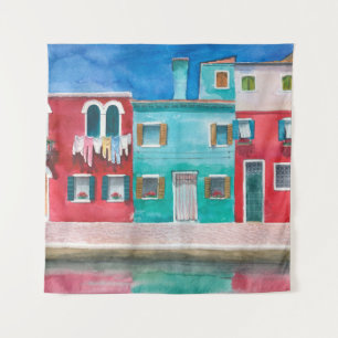Landschaft von Italien Wandteppich