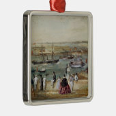 Landschaft von Kuba Ornament Aus Metall (Rechts)