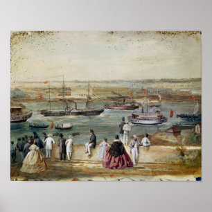 Landschaft von Kuba Poster