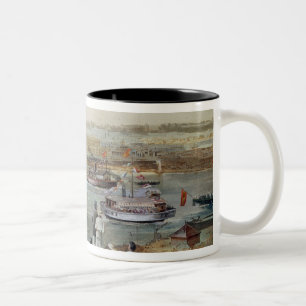 Landschaft von Kuba Zweifarbige Tasse