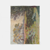 Landschaft (von Léo Gausson) Fleecedecke (Vorderseite)