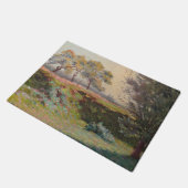 Landschaft (von Léo Gausson) Fußmatte (Schrägansicht)