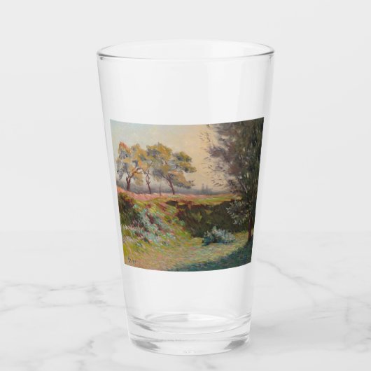 Landschaft (von Léo Gausson) Glas (Vorderseite)