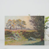 Landschaft (von Léo Gausson) Karte (Stehend Vorderseite)