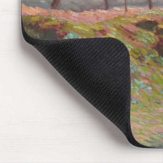 Landschaft (von Léo Gausson) Mousepad (Ecke)