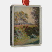 Landschaft (von Léo Gausson) Ornament Aus Metall (Rechts)