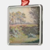 Landschaft (von Léo Gausson) Ornament Aus Metall (Links)