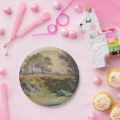 Landschaft (von Léo Gausson) Pappteller (Party)