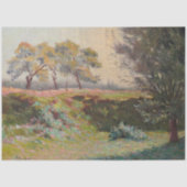 Landschaft (von Léo Gausson) Seidenpapier (Vorderseite)