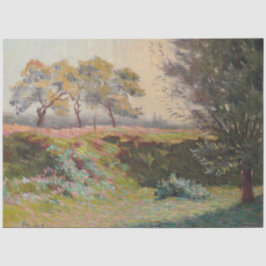 Landschaft (von Léo Gausson) Seidenpapier