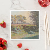 Landschaft (von Léo Gausson) Serviette (Beispiel)