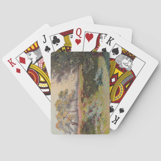 Landschaft (von Léo Gausson) Spielkarten (Rückseite)