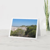 Landschaft von Lliria Stadt in Valencia, Spanien Karte (Vorderseite)