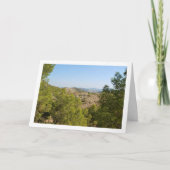 Landschaft von Lliria, Valencia, Spanien Karte (Vorderseite)