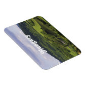 Landschaft von Lush Ungarn Magnet (Rechte Seite)