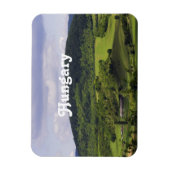 Landschaft von Lush Ungarn Magnet (Vertikal)