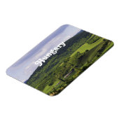 Landschaft von Lush Ungarn Magnet (Linke Seite)