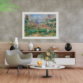 Landschaft von Pierre-Auguste Renoir Poster